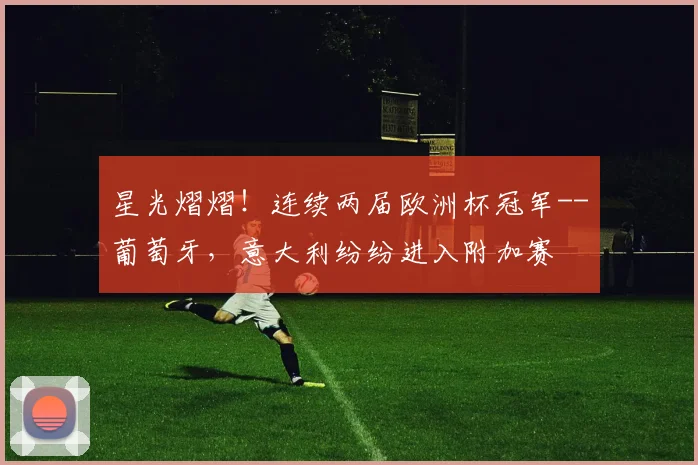 星光熠熠！连续两届欧洲杯冠军--葡萄牙，意大利纷纷进入附加赛
