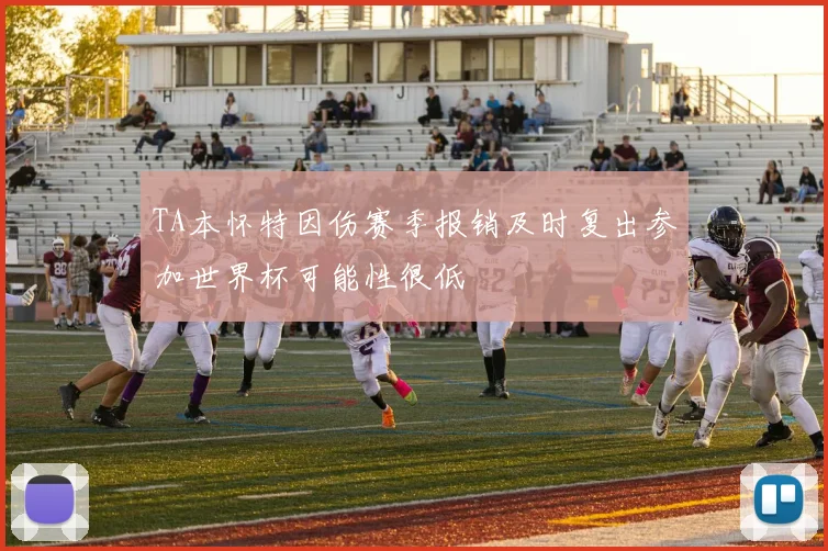 TA本怀特因伤赛季报销及时复出参加世界杯可能性很低